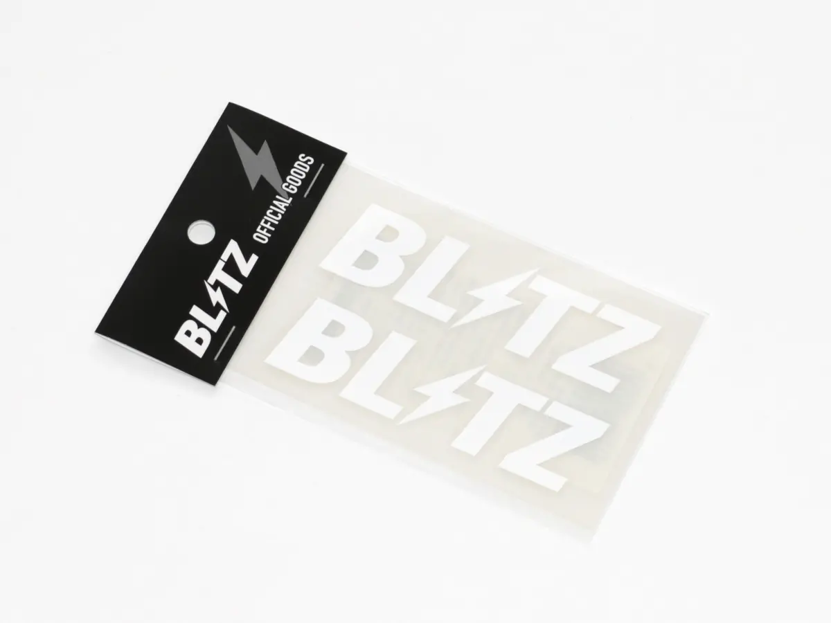 Blitz Logo Sticker Set 200Mm (White) 1