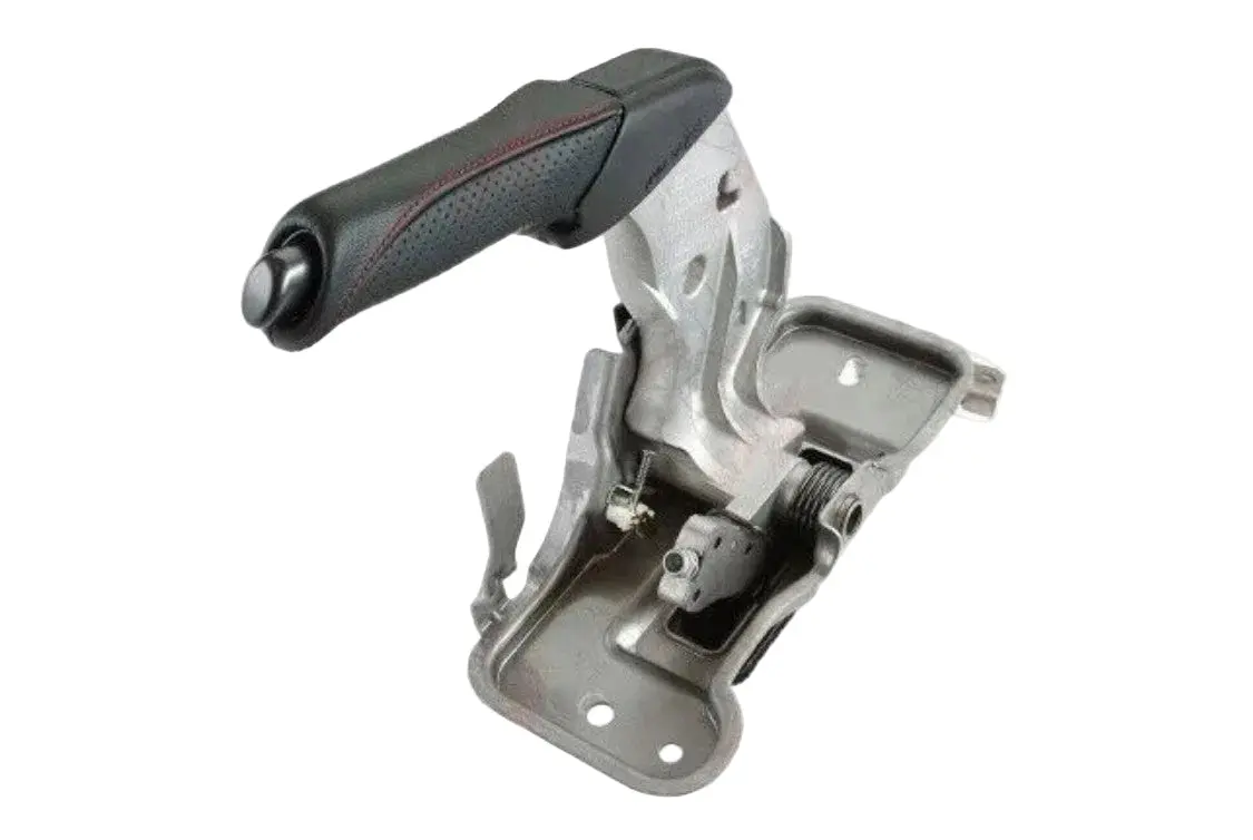 Genuine Nissan Nismo Edition My14 Handbrake Parking Brake Assembly (Red Stitching) Fits Nissan R35 Gtr 1