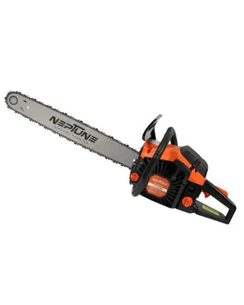 Neptune Cs-62 Heavy Duty 62Cc Powerful 2Stroke Petrol Chain Saw | Woodcutting Saw With 55.8Cm (22") Blade 1