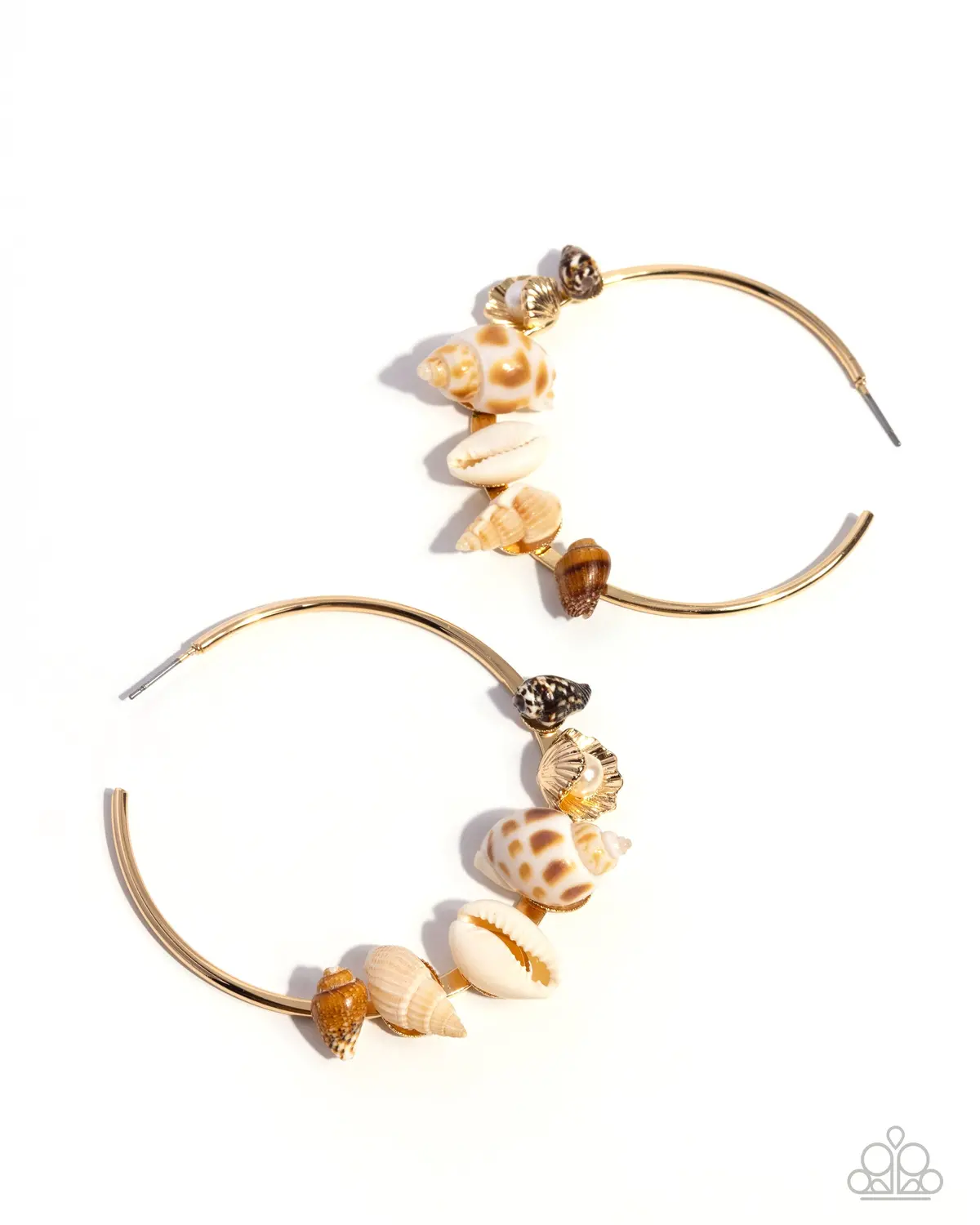Paparazzi Seashell Sonnet - Gold - Life Of The Party June 2025 1