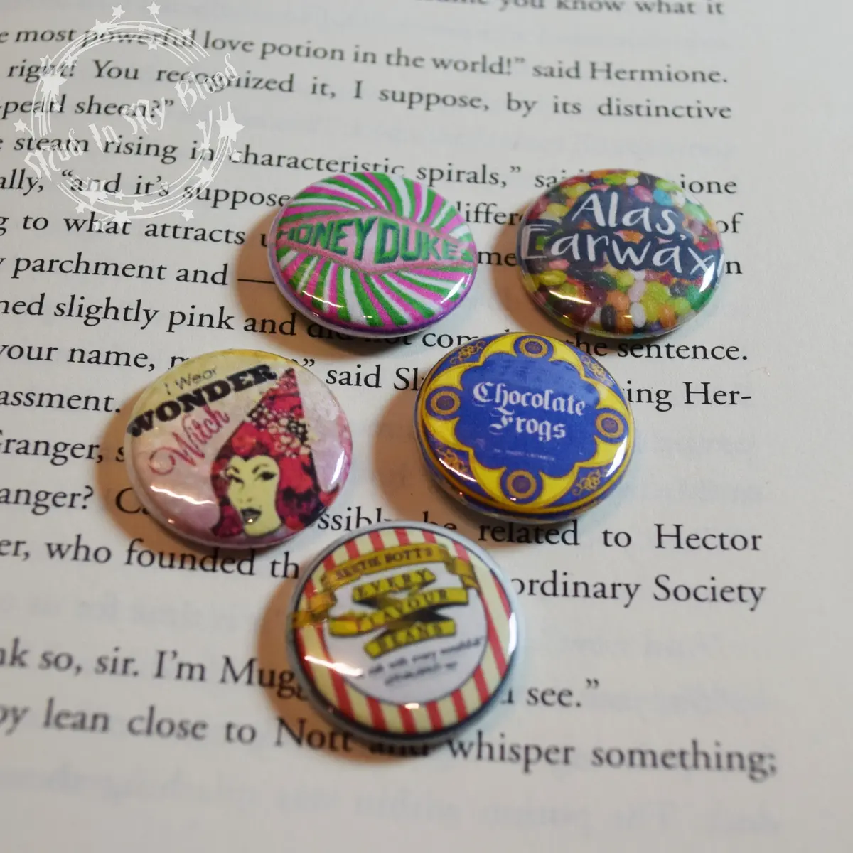 Magic Shop 1" Pin Back Button Mix 1