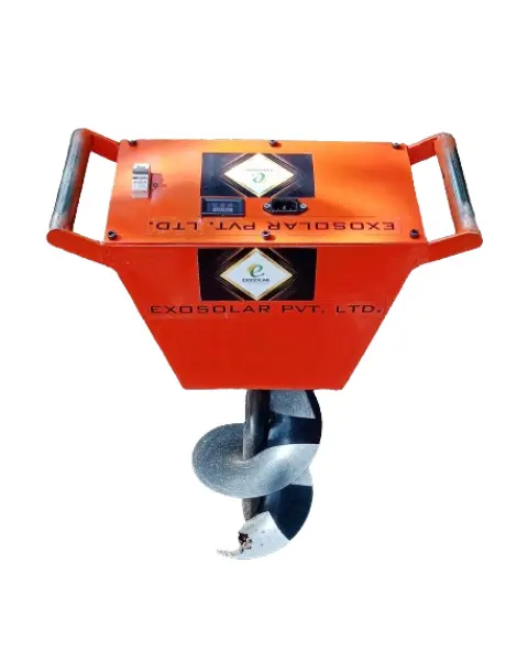 Exosolar Battery Operated Earth Auger 1