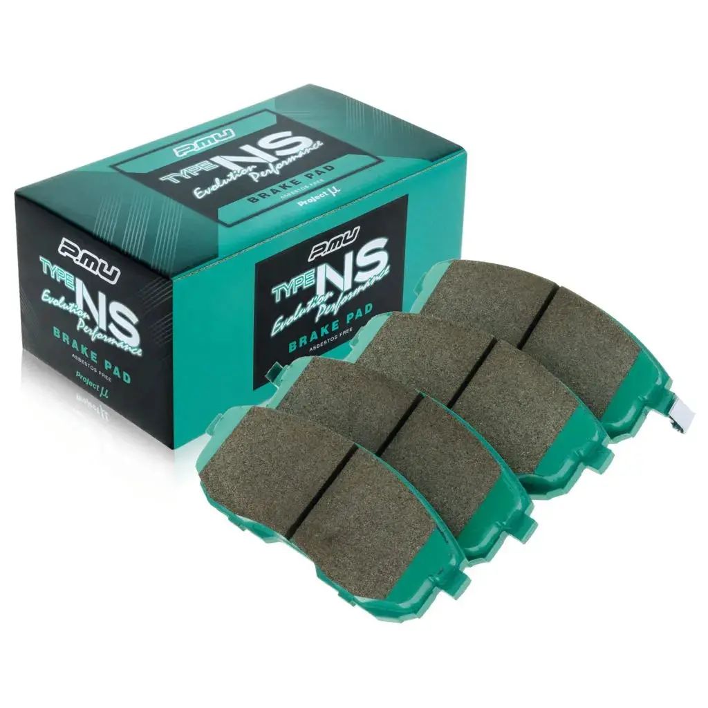 Project Mu Ns Front Brake Pads Fits Nissan S13 Silvia, 180Sx, S15 Silvia Spex S & R32 Skyline (Non Turbo) 1