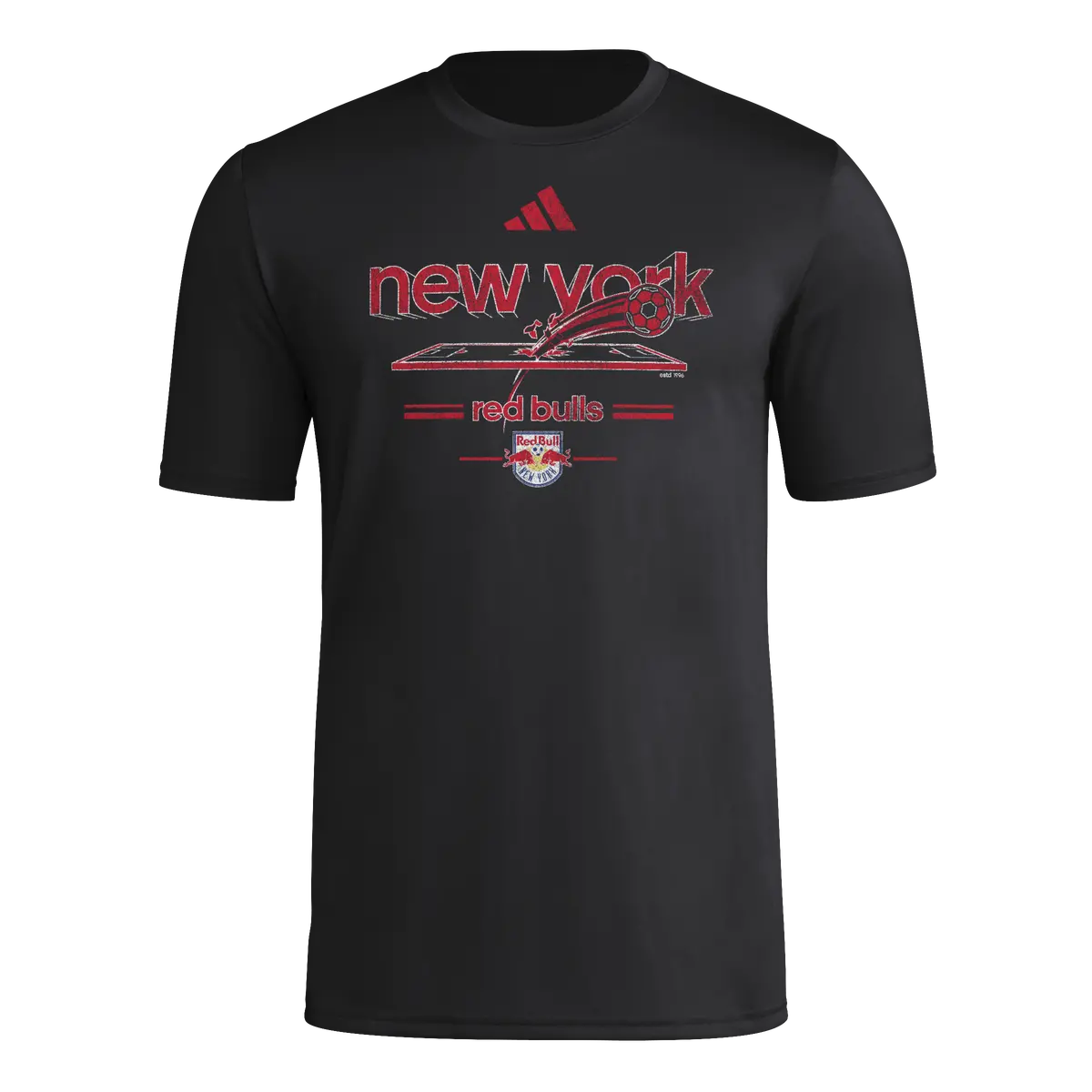 Red Bull New York Adidas Mls T-Shirt 1