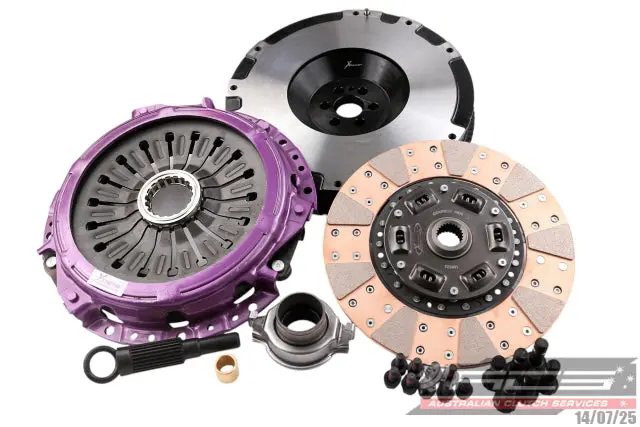 Xtreme Heavy Duty Cushion Button Single Mass Flywheel Clutch Kit Fits Nissan R34 Skyline Gtr (Rb26dett) 1