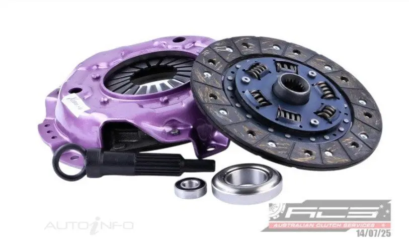 Xtreme Heavy Duty Organic Clutch Kit Fits Toyota Corolla & Starlet Ke30/Ke36/Ke55/Ke61/Ke62/Ke70/Ke71/Kp60) 1