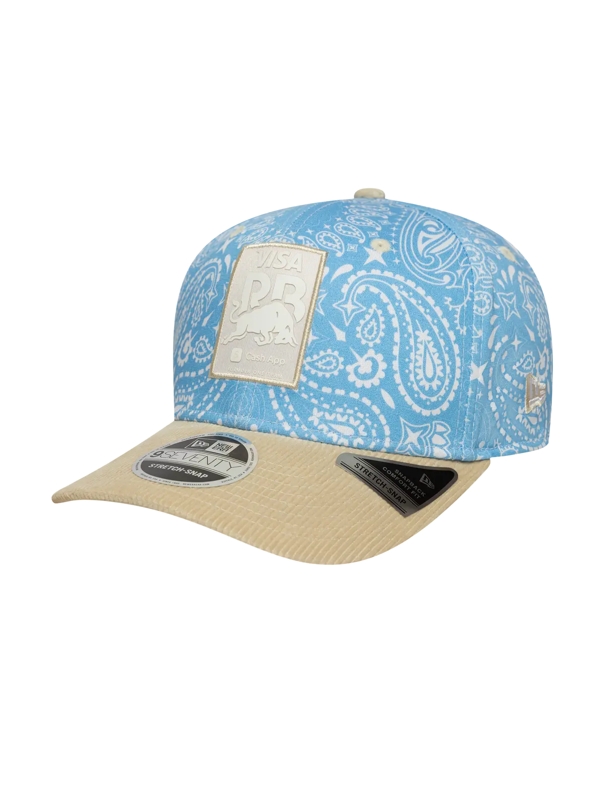 Visa Cash App Racing Bulls New Era 9Seventy Soft Blue Hat 1
