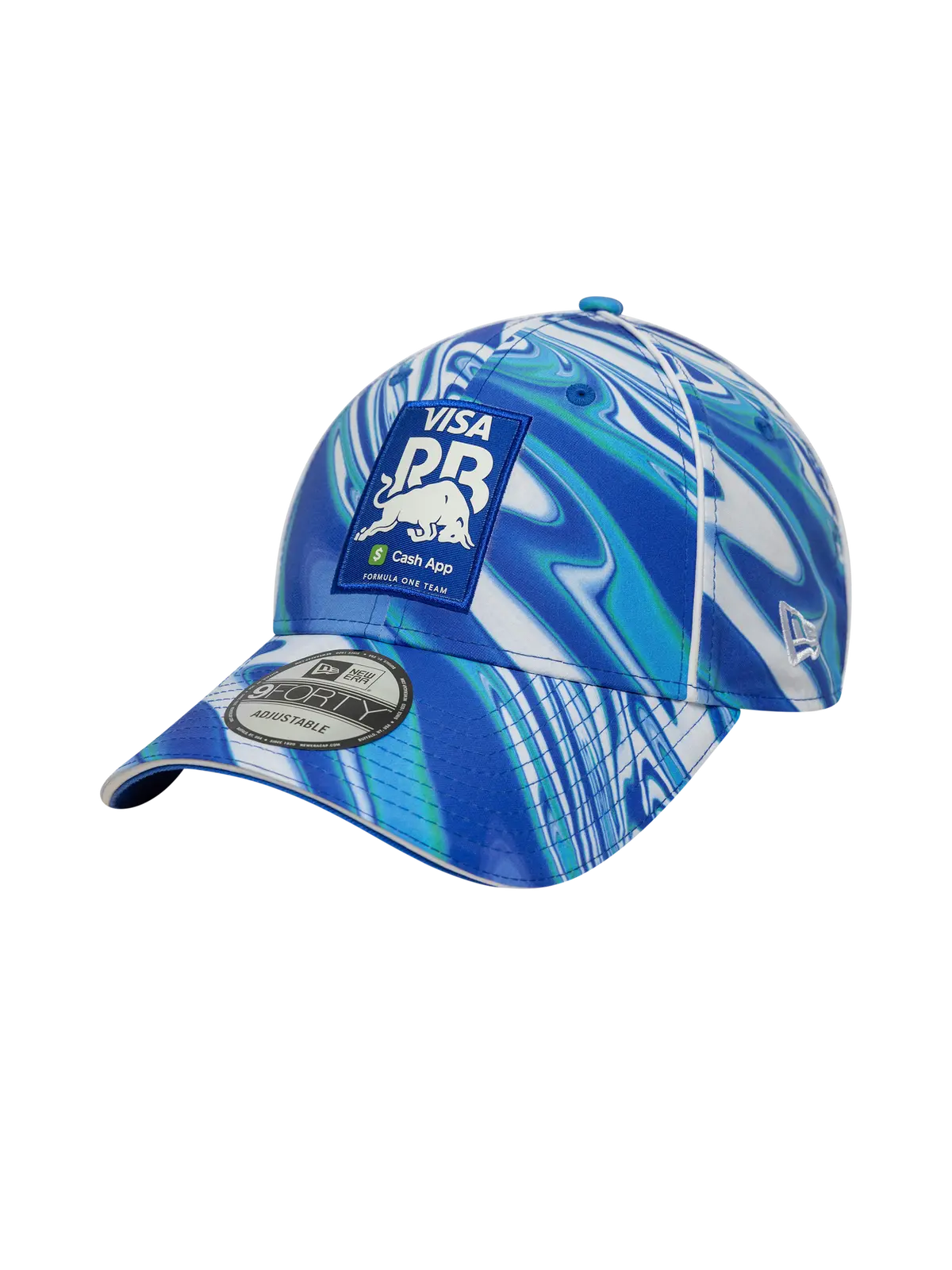 Visa Cash App Racing Bulls New Era 9Forty Abstract Hat 1