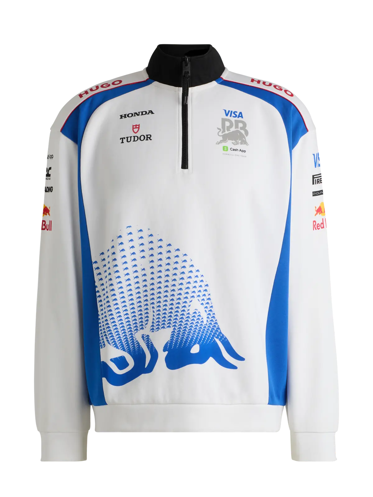 Visa Cash App Racing Bulls Replica Half-Zip Pullover 1