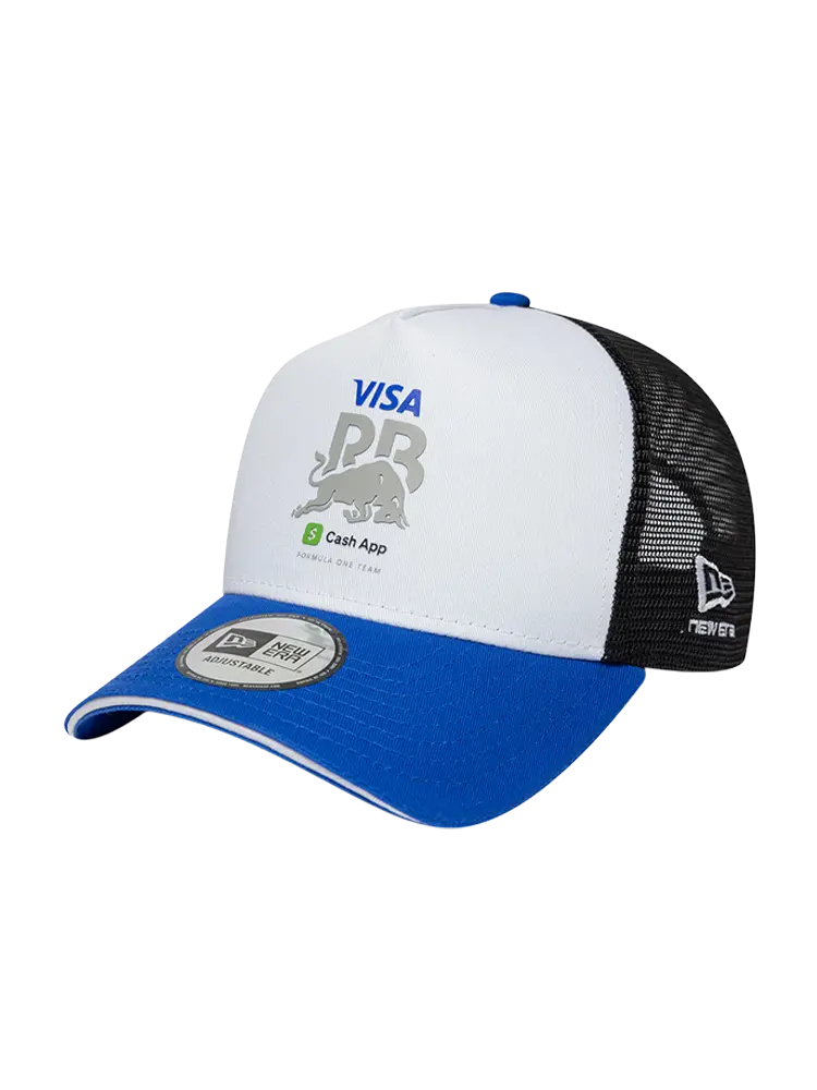 Visa Cash App Racing Bulls New Era Essential Trucker Hat 1