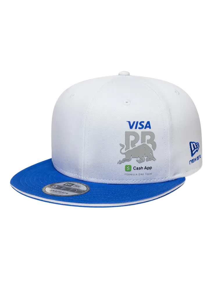 Visa Cash App Racing Bulls New Era 9Fifty Essential White Hat 1