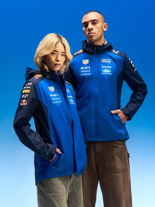Oracle Red Bull Racing Replica Rain Jacket 1