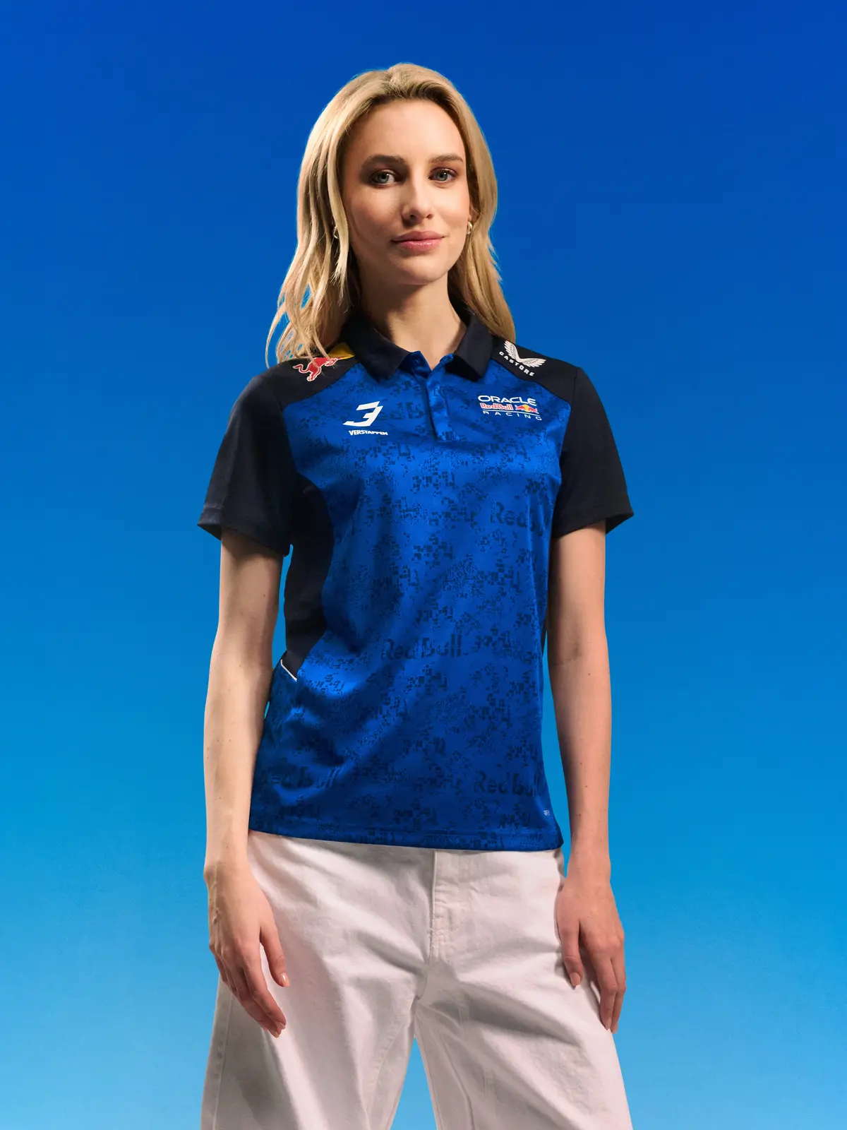 Oracle Red Bull Racing Women's Max Verstappen Replica Polo 1