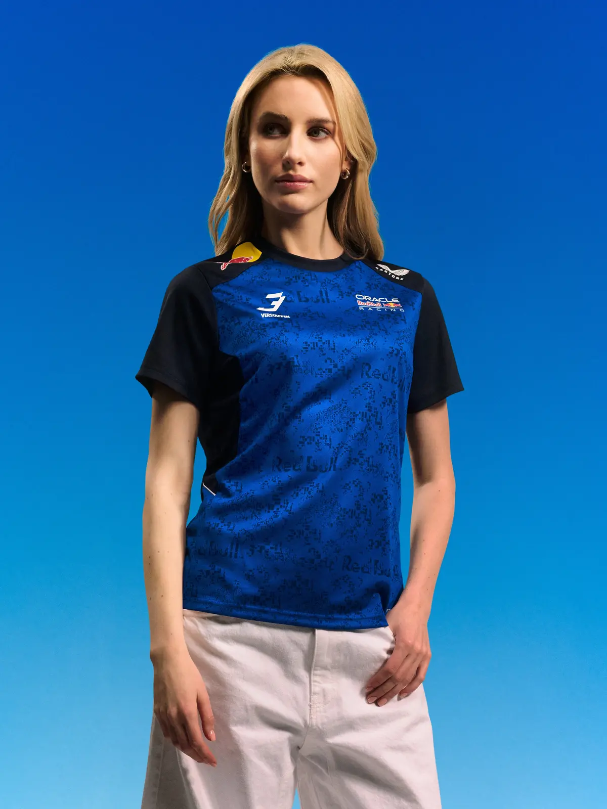 Oracle Red Bull Racing Women's Replica Max Verstappen T-Shirt 1