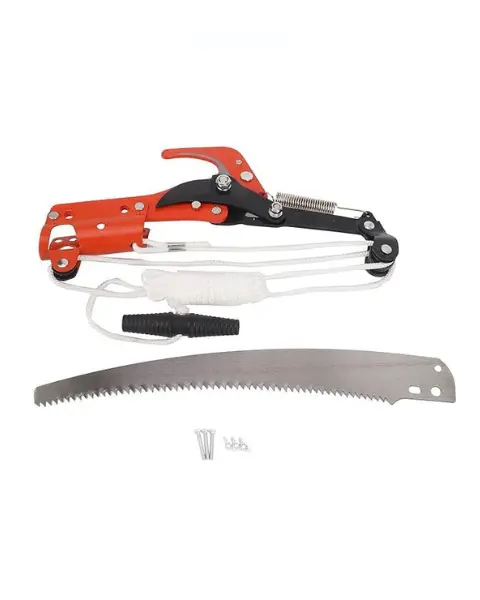 Radhe Agri Heavy Duty Tree Pruner With Rope & Pulley System | 14-Inch Sharp Saw Blade | High Branch Cutter  Garden Tools 1