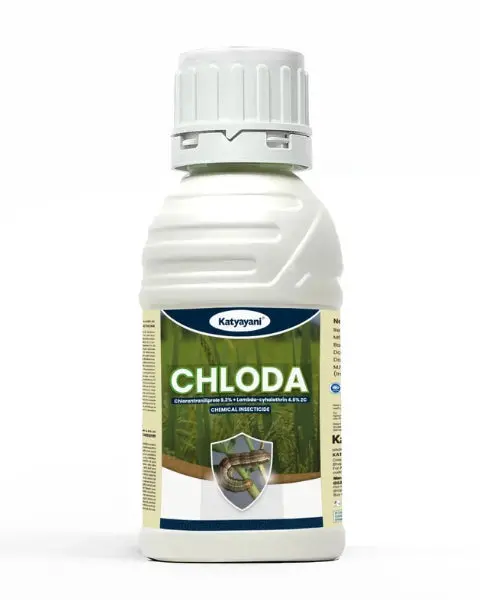 Katyayani Chloda Insecticide (Chlorantraniliprole 9.30% + Lambda-Cyhalothrin 4.60% Zc) 1