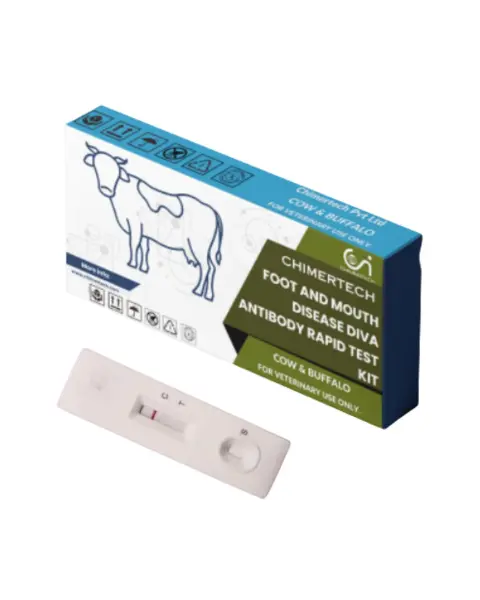 Chimertech Bovine Foot And Mouth Disease Diva Antibody Rapid Test Kit 1