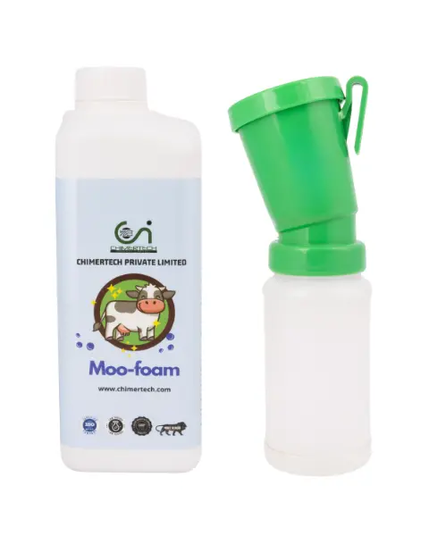 Chimer Moofoam-Foam Based Udder Washing Solution For Cattle 1