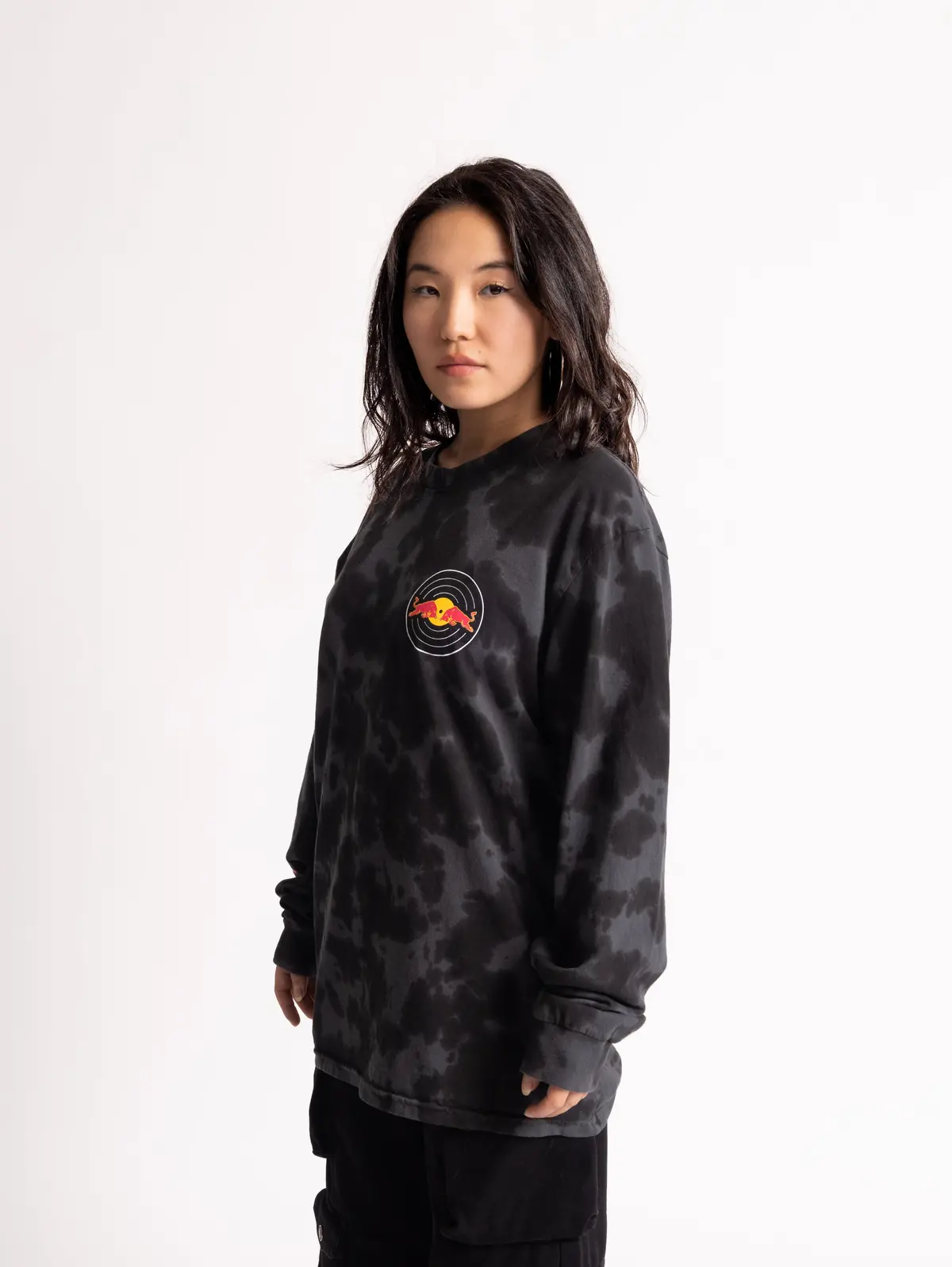 Red Bull Records Tie Dye Long Sleeve Shirt 1