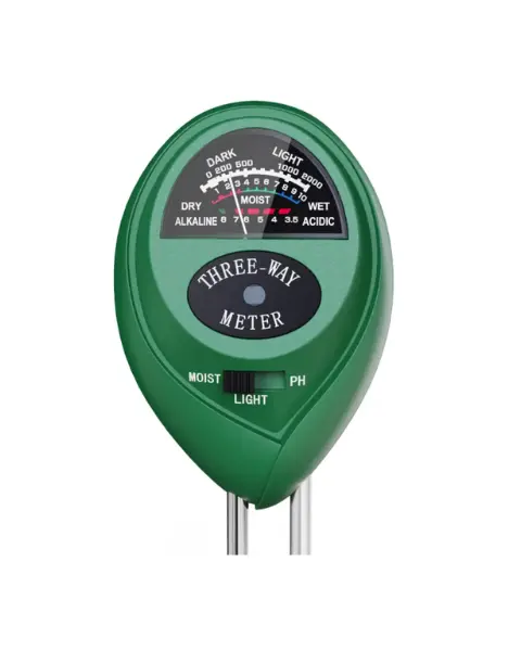 Radhe Agri 3-In-1 Soil Tester – Ph, Moisture & Light Meter For Garden, Lawn, Indoor & Outdoor Plants Accessories 1