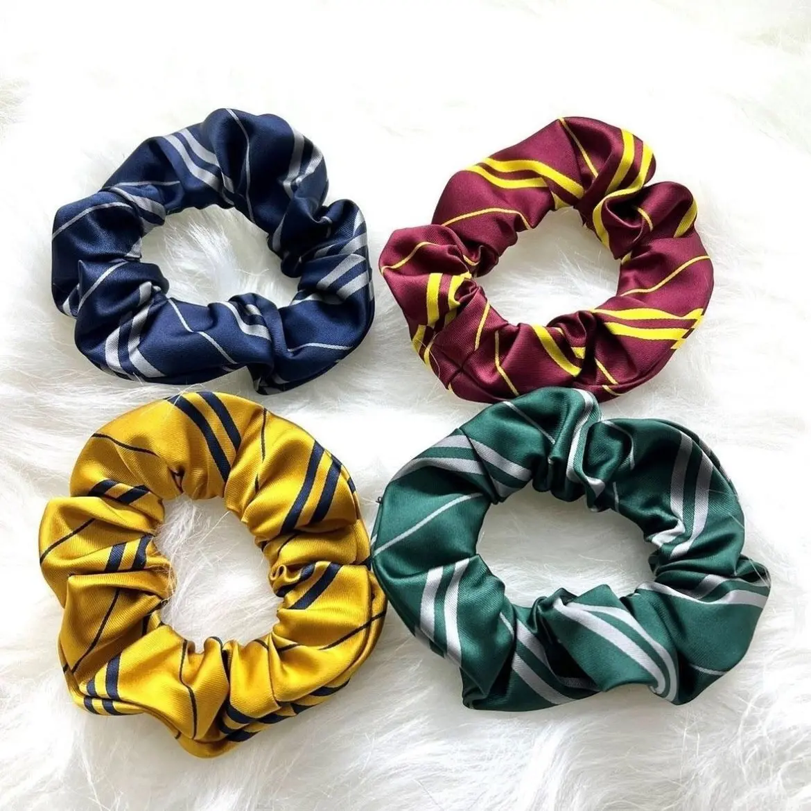 School House Hair Scrunchies 1