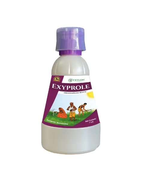 Exylon Exyprole (Chlorantraniliprole 18.50% Sc) – Powerful Larvicide For Bollworm & Leaf Folder Management In Groundnut & Cotton 1
