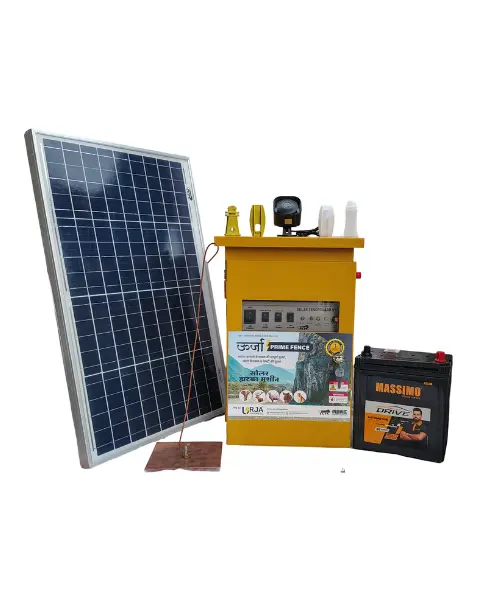 Urja 15Kv Panel Fence  Energizer Combo Set For 50 Acre 1