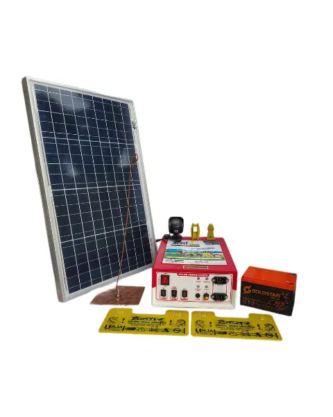Urja 15Kv Solar Zatka Machine Combo Set For 50 Acre 1