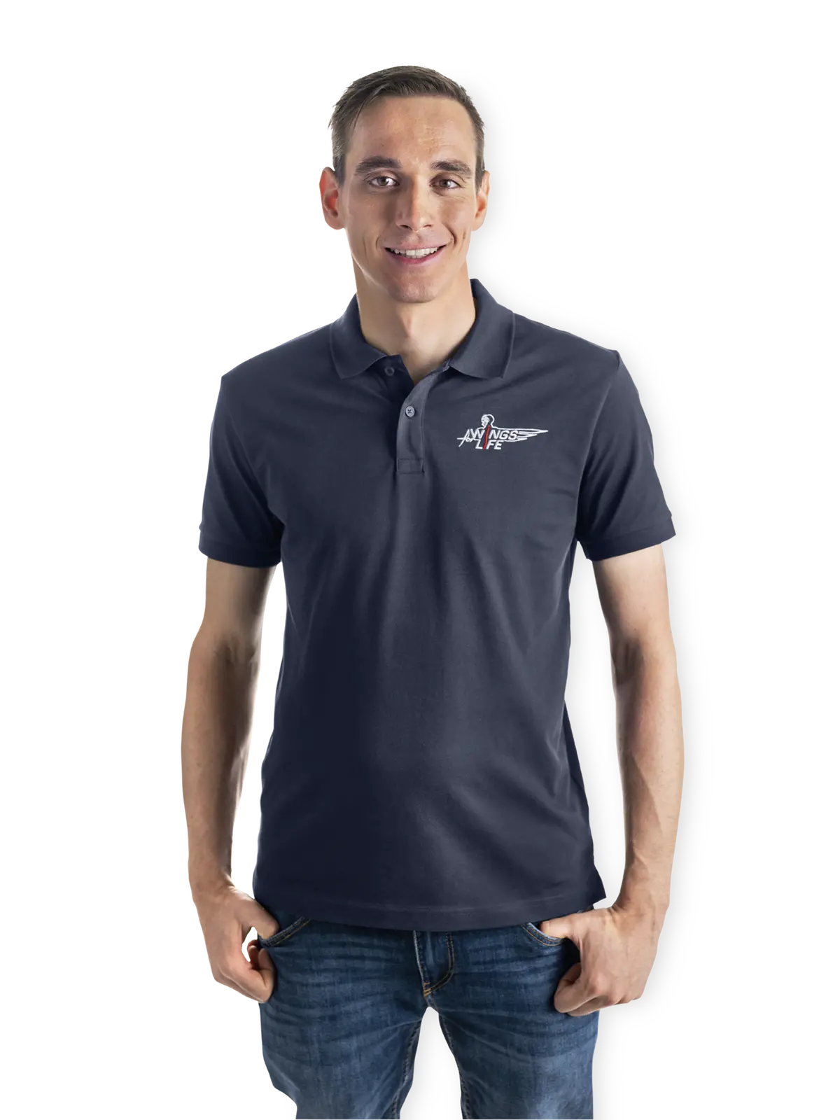 Wings For Life World Run Essential Polo Shirt 1