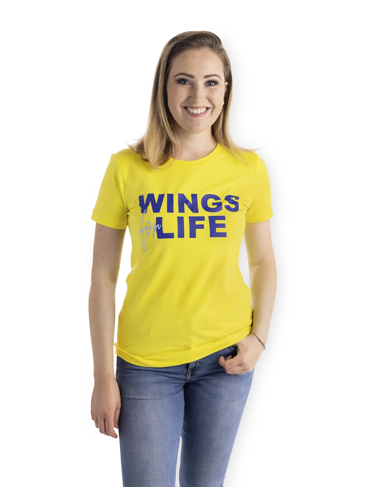 Wings For Life World Run Women's Vibrant T-Shirt 1