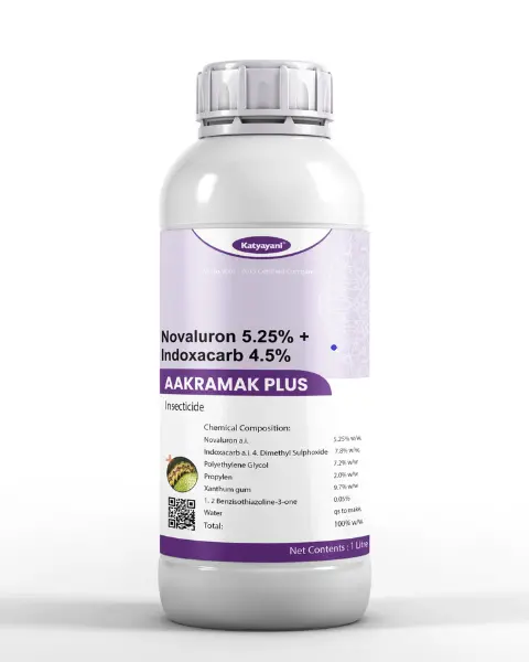 Aakrmak Plus (Novaluron 5.25% + Indoxacarb 4.5%) 1