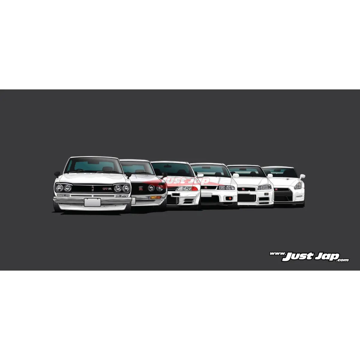 Ak Racing Gaming Keyboard / Mousepad - Nissan Gtr Vehicle History 1