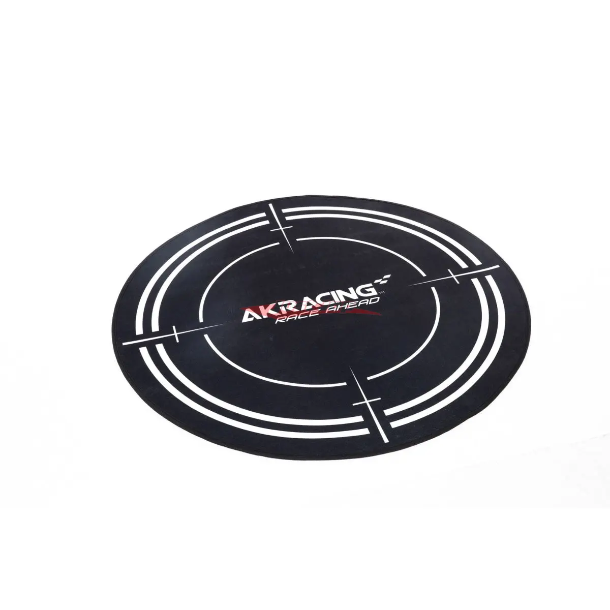 Akracing Circular Chair Mat Black 1