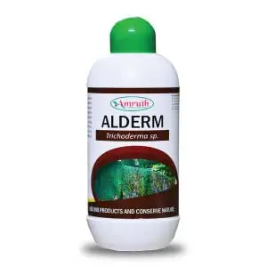 Amruth Alderm Liquid Bio Fungicide – Controls Plant Diseases & Improves Soil Health 1