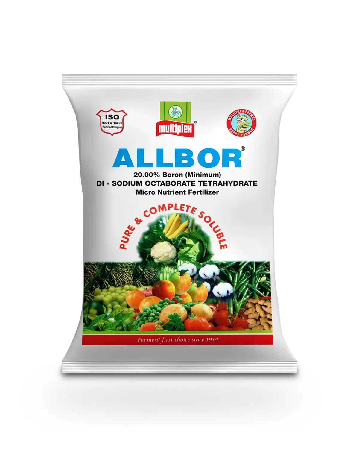 Multiplex Allbor Boron 20% Fertilizer For Boron Deficiency Correction In Crops 1