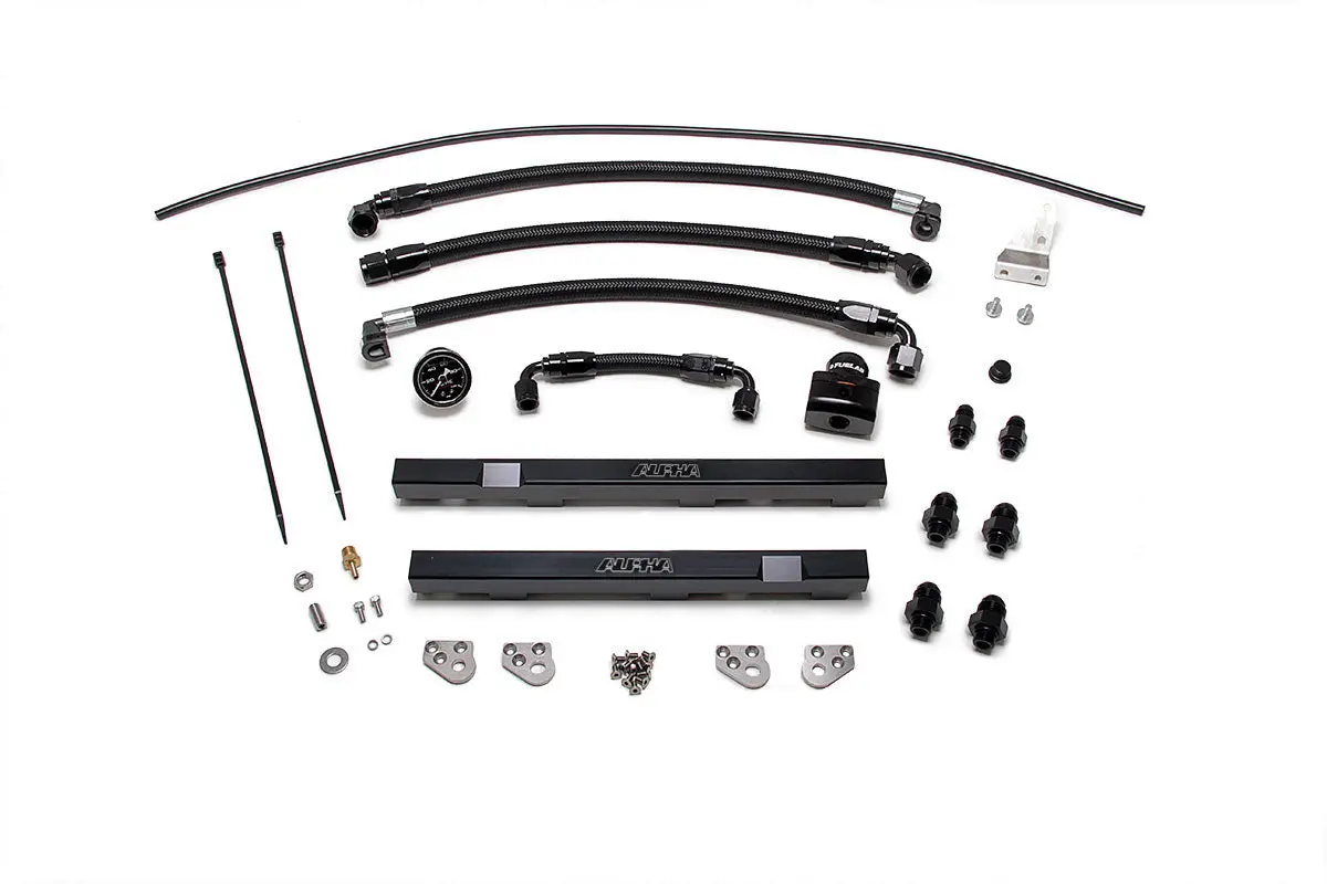 Ams Alpha Performance Fuel Rail Upgrade Package Fits Nissan R35 Gtr (Vr38dett) 1