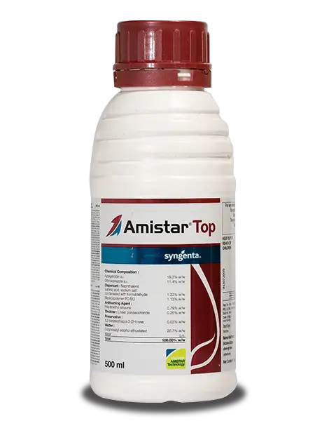 Amistar Top Fungicide (Azoxystrobin 18.2% + Difenoconazole 11.4% Sc) - Blast, Blight & Powdery Mildew 1