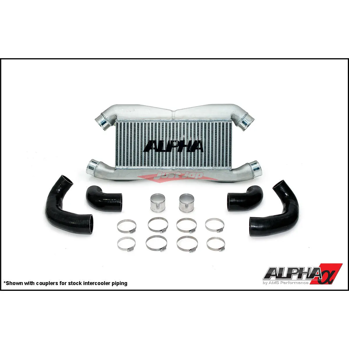Ams Alpha Performance 102Mm Street Front Mount Intercooler (Stock I/C Piping) Fits Nissan R35 Gtr 1