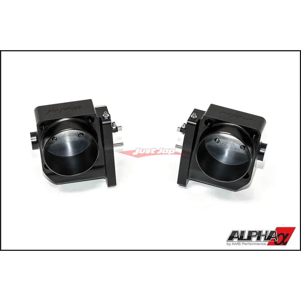 Ams Alpha Performance Big Bore Billet Throttle Bodies Fits Nissan R35 Gt-R 1