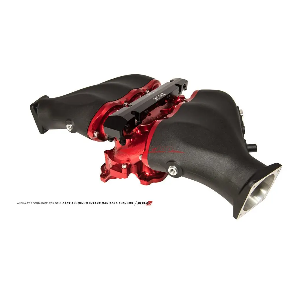 Ams Alpha Performance Cast Aluminium / Billet Intake Manifold Fits Nissan R35 Gtr 07- 1