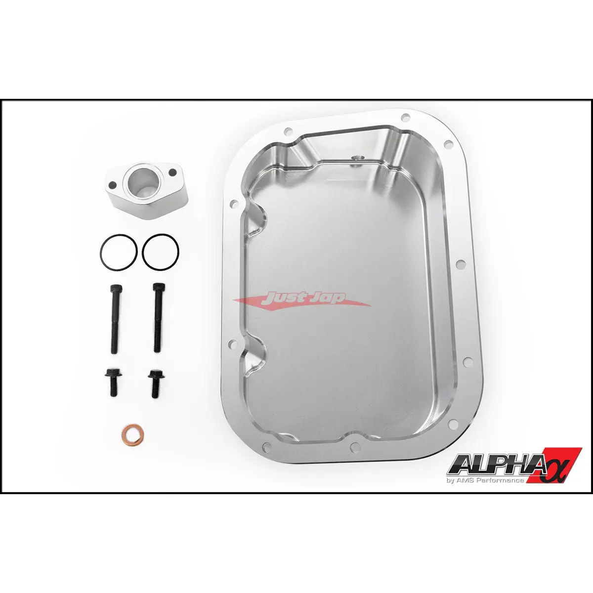 Ams Alpha Performance Cnc Deep Wet Sump Oil Pan & Pick Up Fits Nissan R35 Gtr Vr38dett 1