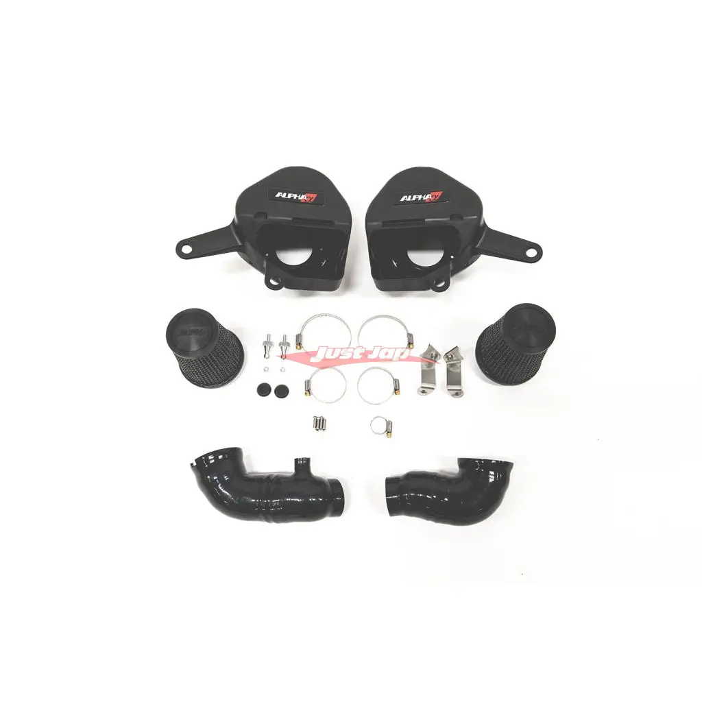 Ams Alpha Performance Cold Air Intakes Fits Infiniti Q50/Q60 Red Sport & Nissan Skyline 400R Rv37 (Vr30ddtt) 1
