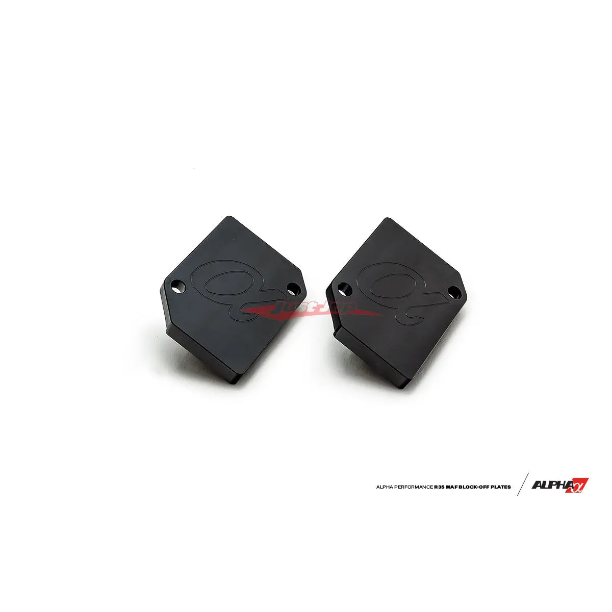 Ams Alpha Performance Maf Block Off Plates (2Pce Set) Fits Nissan R35 Gt-R 1