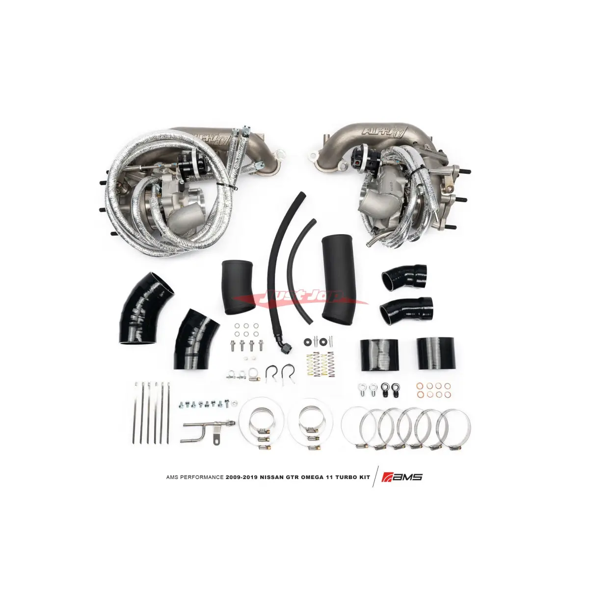 Ams Alpha Performance Omega 11 Turbo Charger Kit Fits Nissan R35 Gtr (07-19) 1