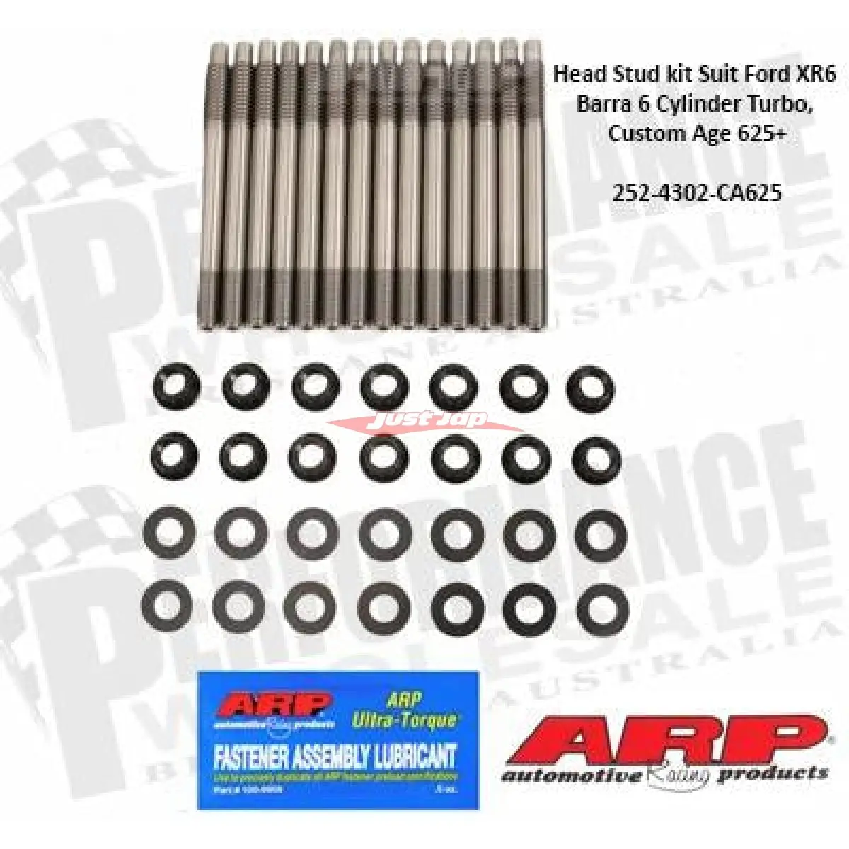 Arp Custom Age 625+ Head Stud Kit Fits Ford Falcon Ba/Bf/Fg Xr6 Barra 4.0L 1