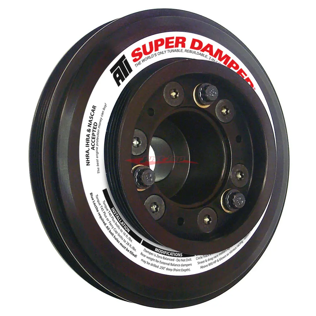 Ati Super Damper Harmonic Balancer (1000Hp) Fits Nissan R33/R34 Skyline Gtr & C34 Stagea 260Rs Rb26dett 1