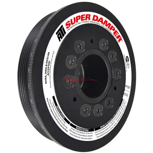 Ati Super Damper Harmonic Balancer Fits Mitsubishi Evolution 4-9 4G63 1