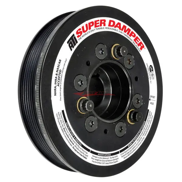 Ati Super Damper Harmonic Balancer Fits Toyota 1Jz / 2Jz  Turbo / Non Turbo, Vvti & Non Vvti 1