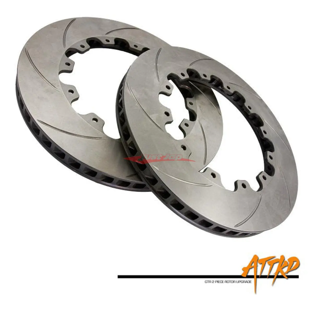 Attkd Bbk Rear Brake Rotor Set - 330Mm X 28Mm (6Mm Centre Hat Holes) 1