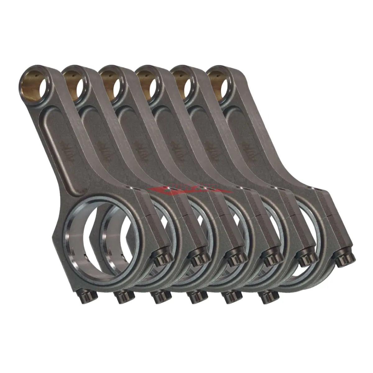Attkd Forged I-Beam Connecting Rod Set Fits Nissan Rb25 / Rb26 1